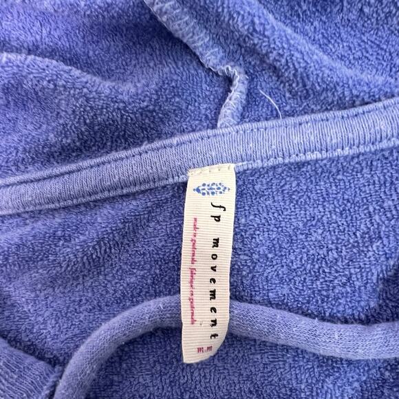 Free People FP Movement Believer Lace Up Hoodie Women's Medium - Picture 5 of 7